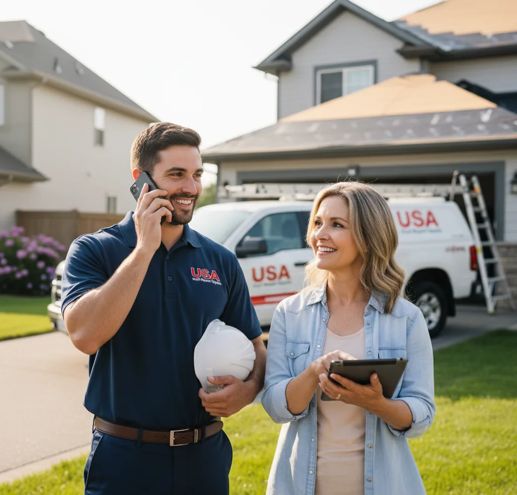 USA Roof Repair Experts customer support in Murrysville